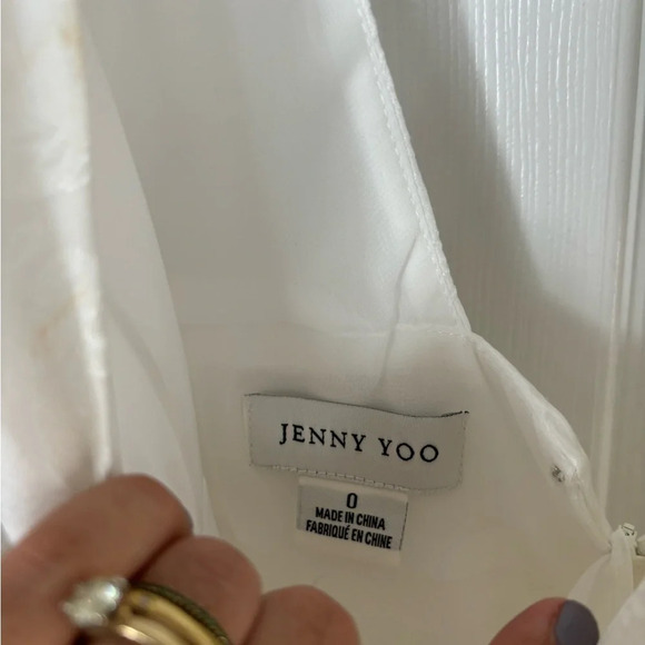 Jenny Yoo Lucinda White Dress - Picture 6 of 6